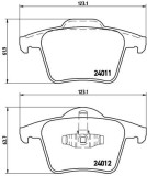 BREMBO P 86 019 PRIME LINE set placute frana,frana disc