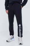 Columbia pantaloni de trening Trek culoarea negru, cu imprimeu 1957944