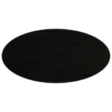 Cumpara ieftin Blat de masa maro inchis 120x60x4 cm lemn masiv de stejar oval