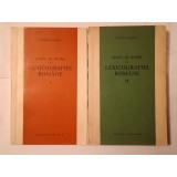 Mircea Seche - Schiță de istorie a lexicografiei rom&acirc;ne (2 vol.)