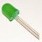 LED 12mm, verde, rotund, 20mA - 143001