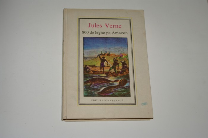 800 de leghe pe Amazon - Jules Verne