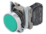 Comutator 22mm Verde 1 NO