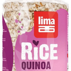 Rondele din orez expandat cu quinoa fara gluten Bio, 100g, Lima