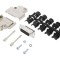 Conector D-Sub 15P Mamă Unghi 45&deg;
