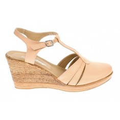 Sandale dama casual din piele naturala bej - S9BEJ