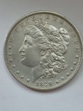 Statele Unite (SUA) 1 Dolar 1879 (Morgan Dolar) Argint 26.73g/900 KM-110
