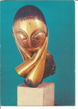 (A) carte postala(ilustrata) - CONSTANTIN BRANCUSI-Domnisoara Pogany