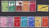 Ciad 1961 fauna vederi MI 69-81 MNH