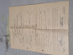 Lot documente istorice Rom&acirc;nia: 2 obligațiuni de predare + decizie pensie originală&rdquo;