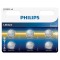 Set 6 baterii CR2032, litiu, CR2032P6/01B, Philips, L101688