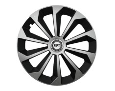 Set 4 capace roti pentru Fiat, model Fame Mix, R15 foto