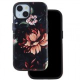 Husa pentru Apple iPhone 16 Pro Max, OEM, Decor Peony, Multicolor