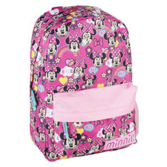 Rucsac Cerda Minnie Mouse cu buzunar frontal, 28x38x12 cm