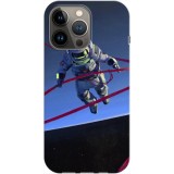 Husa compatibila cu Apple iPhone 12 Mini Space Pursuit, Silicon, TPU, Viceversa, Transparent, Carcasa