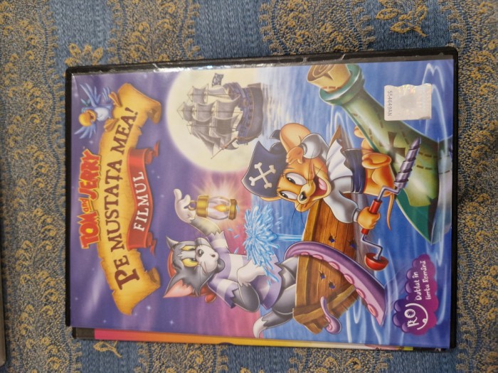 Dvd copii Povești cu Tom și Jerry pe mustața mea