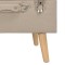 Taburete cu depozitare, 3 buc., bej, material textil - 13