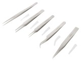 Set 5 Pensete de Precizie din Oțel Inoxidabil LINDSTR&Ouml;M