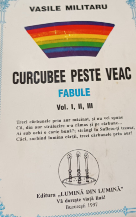 CURCUBEE PESTE VEAC VASILE MILITARU FABULE VOL 1,2,3