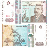 Romania 200 lei 1992 P-100 UNC