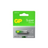 Set de 4 baterii GP Super Alkaline G-TECH LR03 / AAA
