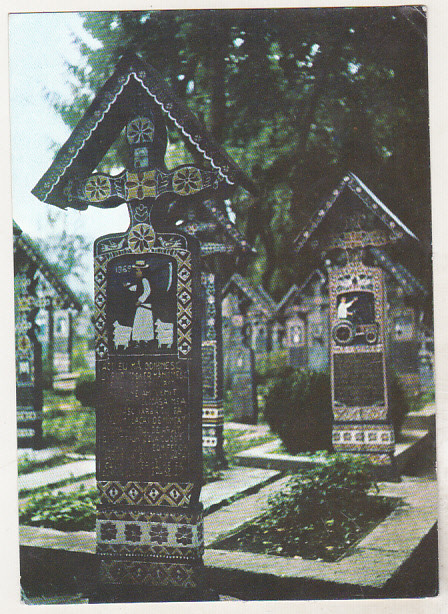 bnk cp Sapanta ( jud Maramures ) - Cimitirul vesel - necirculata