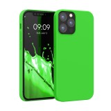 Husa Kwmobile pentru Apple iPhone 12/iPhone 12 Pro, Silicon, Verde, 52641.44, Carcasa