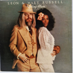 Leon & Mary Russell ‎– Wedding Album 1976 NM / VG+ Paradise SUA funk soul