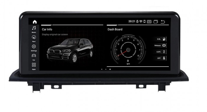 Navigatie Auto Multimedia cu GPS BMW X1 F48 (2015 +), NBT, Android, 4 GB RAM si 64 GB ROM, Internet, 4G, Aplicatii, Waze, Wi-Fi, USB, Bluetooth, Mirro