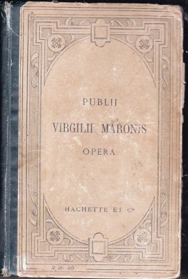 bnk ant Virgiliu - Publii Virgilii Maronis - Opera foto