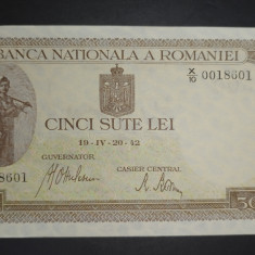 SD0164 Romania 500 lei 1942