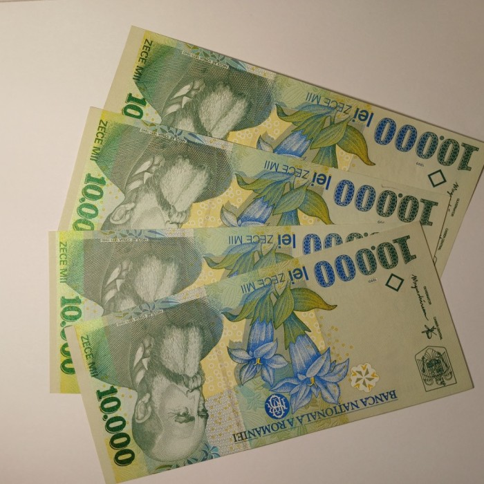 Di 09 Bancnota 10000 lei 1999 UNC hartie