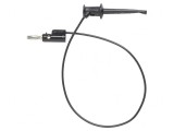 Cablu de măsurare 60VDC 30VAC 5A 1.52m Negru