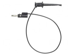 Cablu de masurare 60VDC 30VAC 5A 1.52m Negru foto