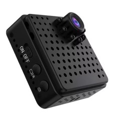 Mini Camera de Supraveghere WiFi, Full HD, Viziune Nocturna, Senzor Miscare, Prindere Magnetica, Unghi 155 Grade, Redare Live foto