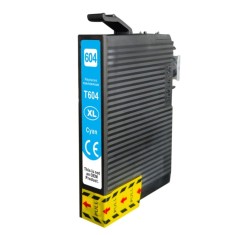 Cartus imprimanta Epson 604XL T604XL C Inkjet cerneala cyan 604-XL,