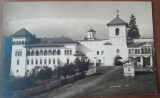 Carte postala, Fatada Manastirea Horezu-Valcea, perioada interbelica