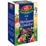 Ceai cu merisoare si coacaze, 75g, Fares