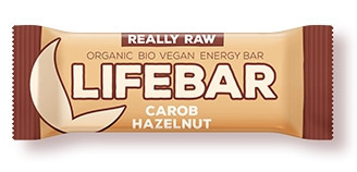 Lifebar Baton cu Alune si Carob Raw Bio Lifefood 47gr foto