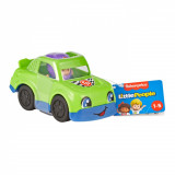 FISHER PRICE LITTLE PEOPLE VEHICUL RACE 10CM SuperHeroes ToysZone, Mattel