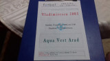 Program Vladimirescu 2003 - Aqua Vest Arad
