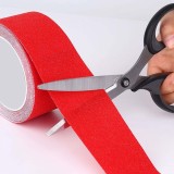Banda Adeziva Antiderapanta, Rosu, pentru Scari/Trepte Interior/Exterior, Multisuprafete, Rezistenta la Apa, Lungime 5 m, Latime 5 cm, CBD CORAL BEST