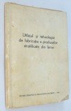 Utilajul si Tehnologia de fabricatie a produselor stratificate din lemn 1966