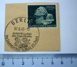 Germania Al Treilea Reich Fragment Ștampilat Heldengedenktag 1942 Das Sowjet-Paradies -A666