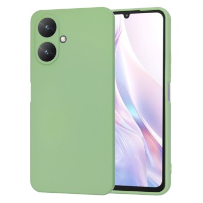 Husa silicon Xiaomi Redmi 13C 5G Techsuit SoftFlex, verde deschis foto