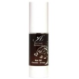 Ulei unisex EXTASE SENSUEL Hot Oil, pentru masaj, lubrifiere și stimulare, efect de &icirc;ncălzire, aromă de ciocolată și portocală, 30 ml