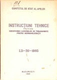 INSTRUCTIUNI TEHNICE PRIVIND EXECUTAREA LUCRARILOR DE TERASAMENTE PENTRU HIDROAMELIORATII-COLECTIV-340616