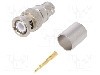 Conector BNC, 50&Omega;, tata, aurit, TELEG&Auml;RTNER - J01000A0059