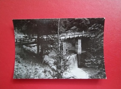 CARTE POSTALA - RPR - OLANESTI - POD PESTE RAUL OLANESTI foto