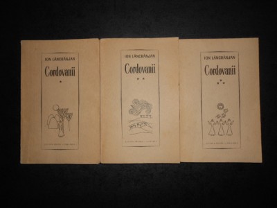 ION LANCRANJAN - CORDOVANII 3 volume foto